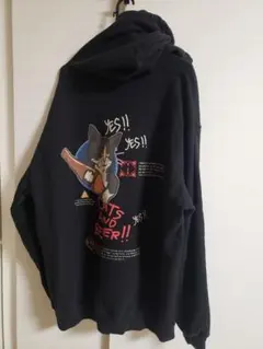 ゴースローキャラバン　パーカー　サイズ５ XL　ブラック