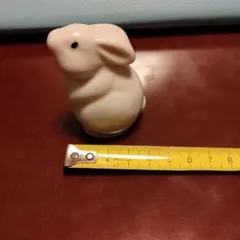 陶器製ウサギの置物 干支
