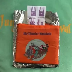 ディズニー　カプセルトイ　ビッグサンダーマウンテン　エコバッグ
