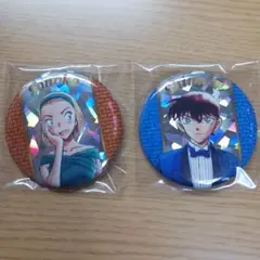 コナン展　缶バッチ