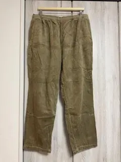 コーデュロイ パンツ カーキ