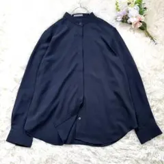 【近年】セオリーリュクス ブラウス HEAVY PEARL LILEN とろみ