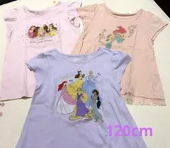 ユニクロ UNIQLO UT ディズニープリンセス 半袖Tシャツ 120