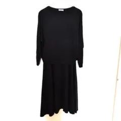 PLST トップスとスカートのセットアップ ブラック　М