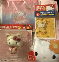 ハローキティ50周年ハッピーくじセット A賞 B賞 D賞 E賞