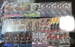 ワンピース 黒黄ルフィ デッキパーツ パラレル まとめ売り おまけ付