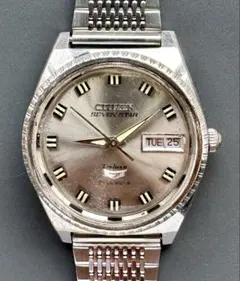 幻 CITIZEN ハイネス 9面 カットガラス グラデーション文字盤 稼働
