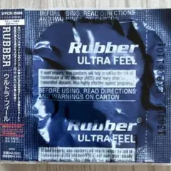 【3枚1100円】RUBBER - ULTRA FEEL