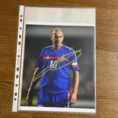 ジネディーヌジダン　サイン入りマフラー ジネディーヌジダン サイン入りマフラー 世界限定20枚] ジダン