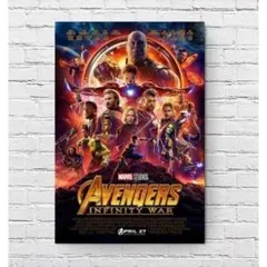 映画ポスター アベンジャーズ インフィニティウォー マーベル US版 mp1