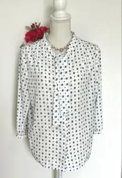 Brillage ボウタイブラウス　Lサイズ