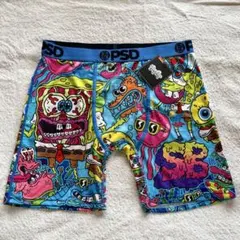 【アメリカ】PSD ボクサーパンツ スポンジボブ