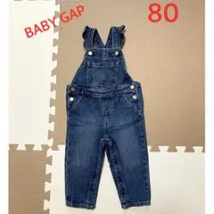 GAP デニム オーバーオール サロペット 12-18mos (80cm)