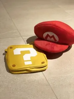 スーパーマリオ帽子　ハテナブロックバック ユニバ