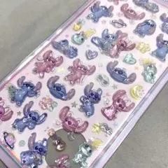 【正規品‼️】 ディズニー ボンボンドロップシール スティッチ＆エンジェル