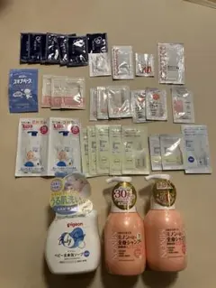 【新品まとめ売り】ベビー全身泡ソープ シャンプー　ローション ミノン サンプル