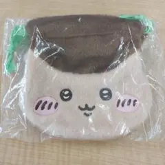 ちいかわ　おかお巾着①　くりまんじゅう