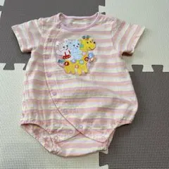 ミキハウス　半袖　ロンパース 70cm