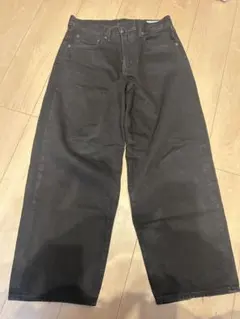 GAP スーパーバギー デニム ブラック 黒 29/30