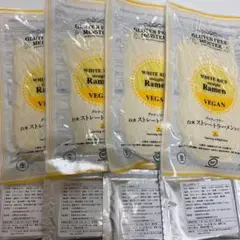 小林生製麺グルテンフリー白米ストレートラーメンタイプ＆醤油ラーメンススープ各4袋のサムネイル