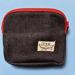 isa デニム地コインケース