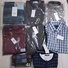 未使用タグ付　メンズ衣料 Mサイズ 8点まとめ売り
