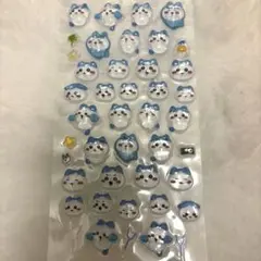 ちいかわ　ハチワレ　うさぎ　ボンボンシール　ぷっくりシール　ちゅるちゅるシール