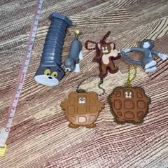 1番くじ トムとジェリー キーホルダー 3個 フィギュア ３個 計６個