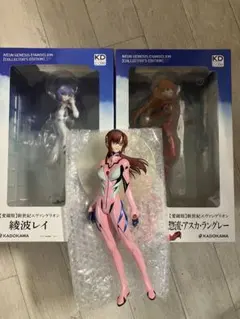 愛蔵版　エヴァ　アスカ　レイ　マリ　フィギュア　セット
