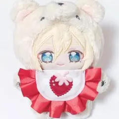 ぬい服 スタイ モンぬい わるモフ 羽付き 水色 ブルー あんスタ リボン
