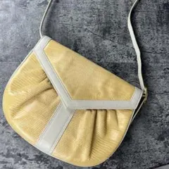 YVES SAINT LAURENT リザード ショルダーバッグ Yバッグ