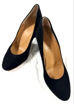 万能BARNEYS NEW YORKバーニーズNYスエード黒パンプス36冠婚葬祭のサムネイル
