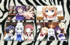 ご注文はうさぎですか？ ブロマイド 4種類セット ラミネート バラ売り❌️