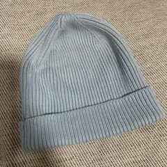 【美品】GAP ニット帽　ライトブルーのサムネイル