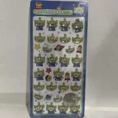 トイ・ストーリー ボンボンドロップシール　エイリアン　リトルグリーンメン　通常