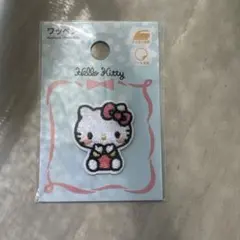 新品未使用未開封 サンリオ ワッペン 刺繍 シール　キティちゃん　マイメロ　2点