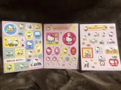 ハローキティ　シール　3枚セット　非売品