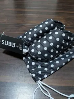SUBU ドット スリッポン 22-23.5cm スブ サンダル 収納袋付