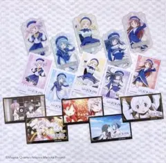 劇場版まどマギ×まねきねこ クリアカード フォトカード　コンプリートセット