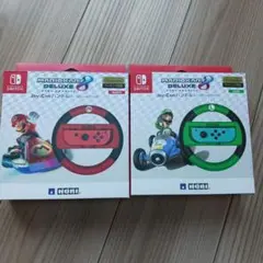 Nintendo Switch Joy-Conハンドル 赤緑セット