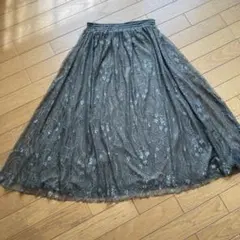 spick&span リバーシブルレーススカート