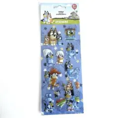 【日本未販売】 ブルーイ BLUEY 3D バブル ステッカー 3枚セット 輸入
