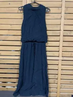 OLIVE des OLIVE ノースリーブロングワンピース Mサイズ ブラック