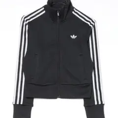 adidas ニットトラックトップ　ジャージ　ブラック　アディダス