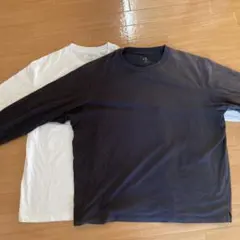 オーバーサイズTシャツ　白2XL 黒3XL