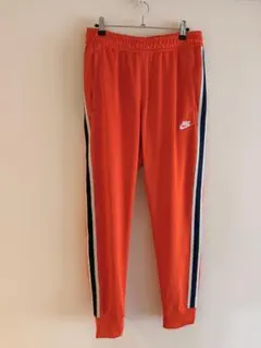 Nike ジョガーパンツ オレンジ サイドライン