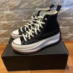 CONVERSE コンバース ブラック スニーカー 25センチ 厚底