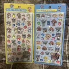 正規品　新作　パウパトロール　ボンボンドロップシール　2枚セット　パウパト