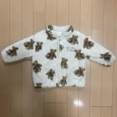 gelato pique ファーフリースベア柄ジャケットアウター 70〜80cm