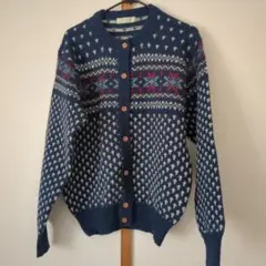 ノルディック カーディガン